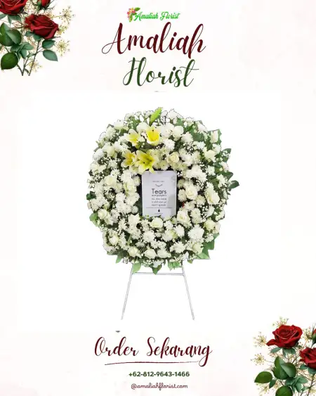 Krans Bunga Duka Tegal Angus